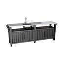 Kuchnia ogrodowa 237x52 cm Unity – Keter