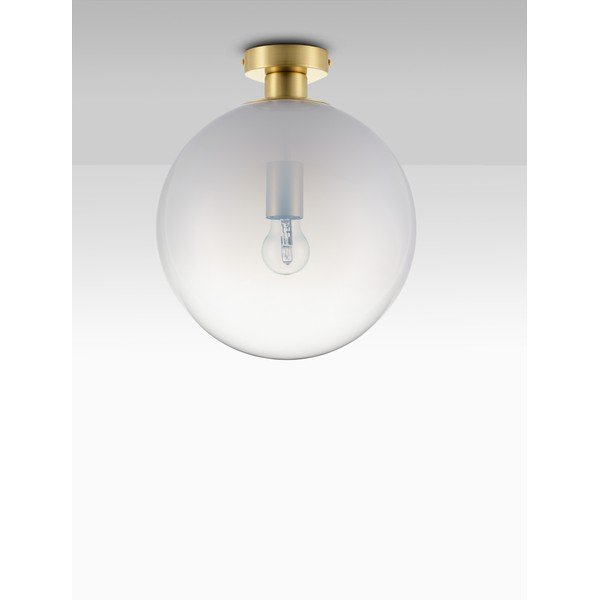 Biała/w kolorze złota szklana lampa sufitowa Vita – Nova Luce-image-2