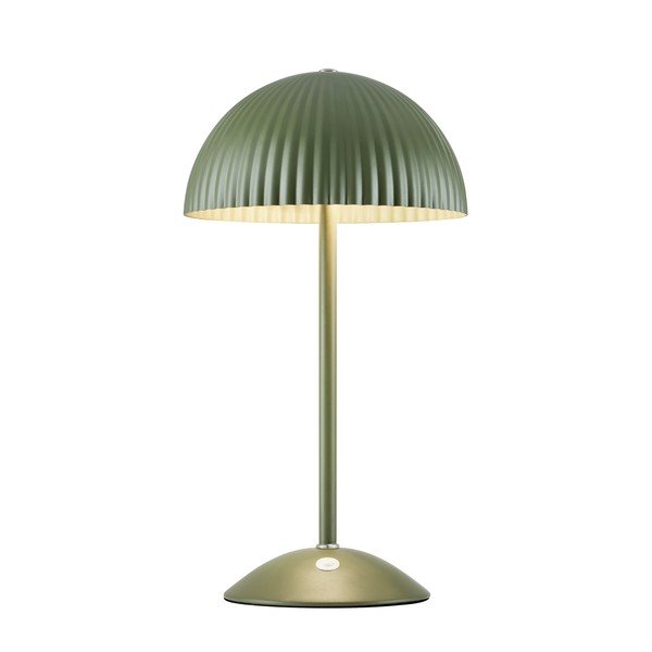 Zielona metalowa lampa stołowa (wysokość 33,5 cm) Zin – Markslöjd