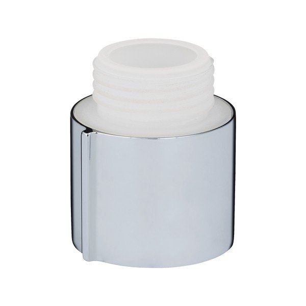 Końcówka słuchawki prysznicowej w kolorze srebra Wenko-image-3