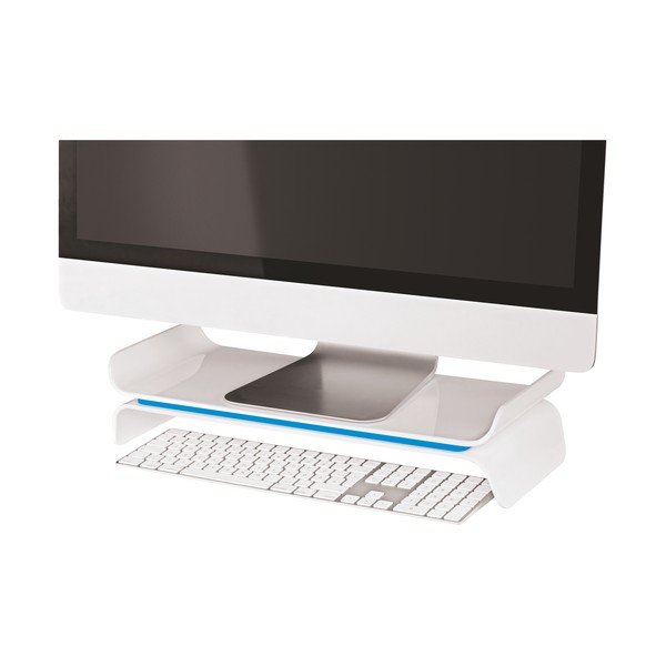 Biało-niebieska podstawka pod monitor Leitz-image-3