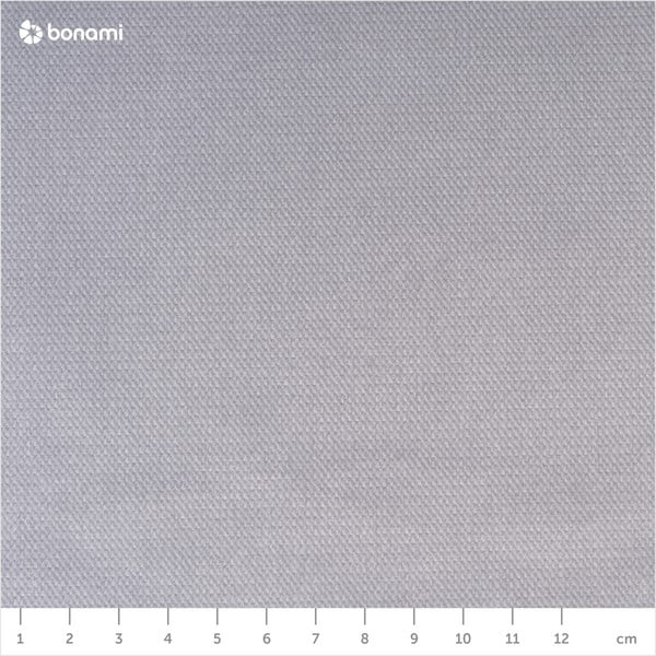 (II. jakość) Jasnoszara aksamitna sofa rozkładana Bobochic Paris Loft-image-1