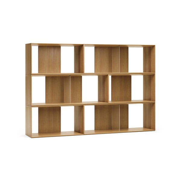 Modułowy system półek w dekorze dębu 6 szt. 168x114 cm Litto – Kave Home-image-2