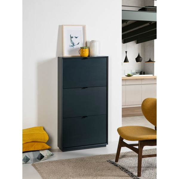 Morska szafka na buty z 3 szufladami Marckeric Luka-image-1