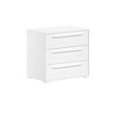 Biała komoda dziecięca 68x62x43 cm Sam – Vipack