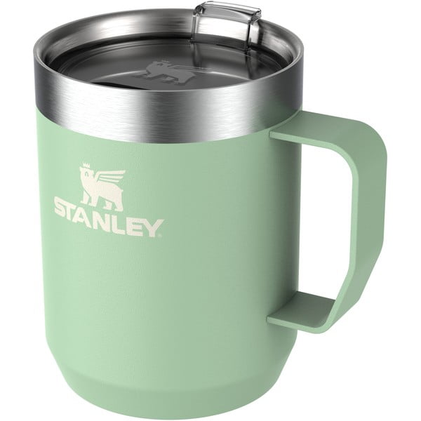 Szałwiowy kubek termiczny ze stali nierdzewnej 230 ml Stay-Hot Camp Mug Pistachio – Stanley-image-1