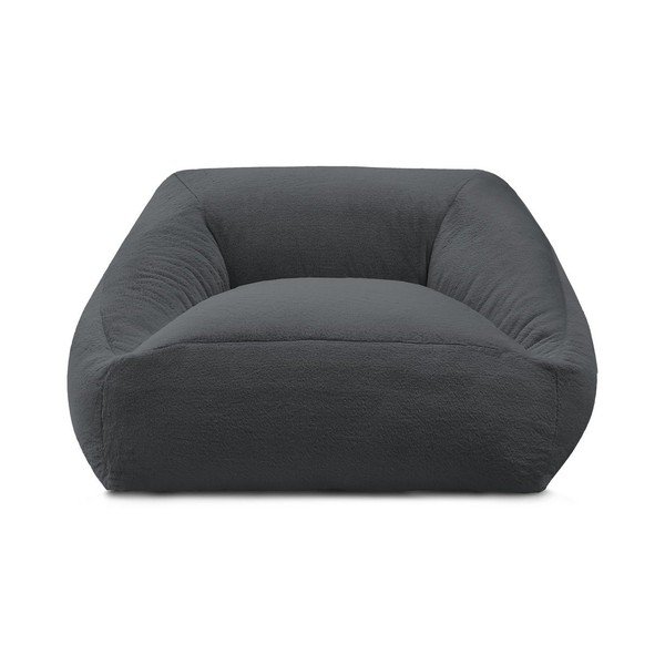 Ciemnoszary worek do siedzenia z imitacji futra Lilibet – Bobochic Paris-image-2