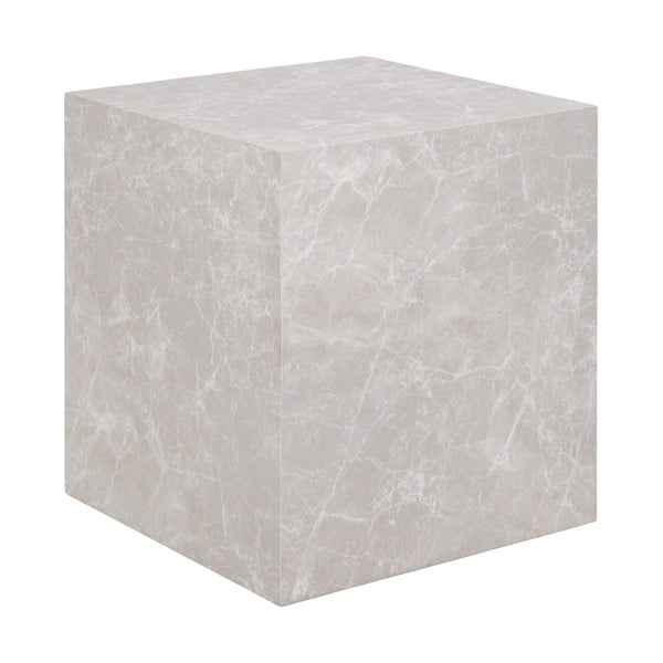Stolik w dekorze marmuru 40x40 cm Prague – House Nordic