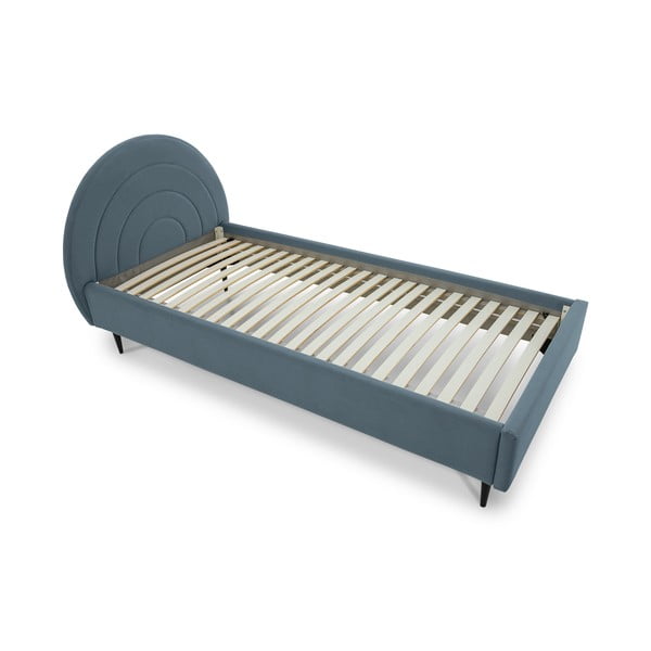 Niebieskie łóżko dziecięce 90x200 cm Rainbow – Scandic-image-2