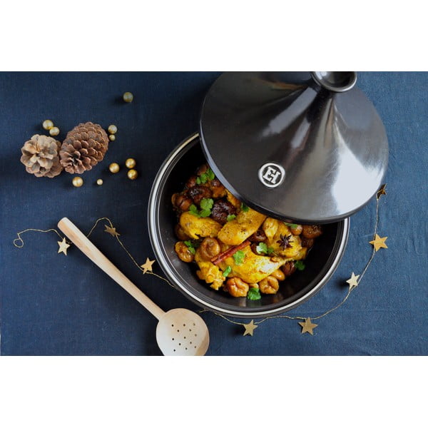 Czarny tajine Emile Henry, ⌀ 32 cm-image-1
