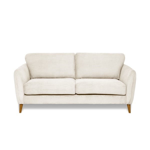 Biała sztruksowa sofa 170 cm Paris – Scandic