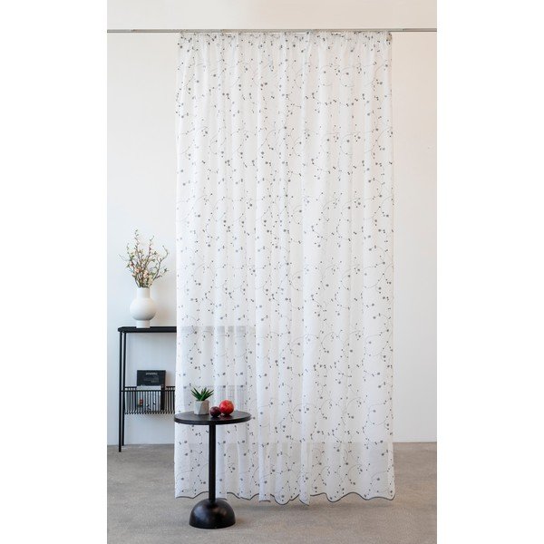 Biała firanka 300x260 cm Muza – Mendola Fabrics-image-1