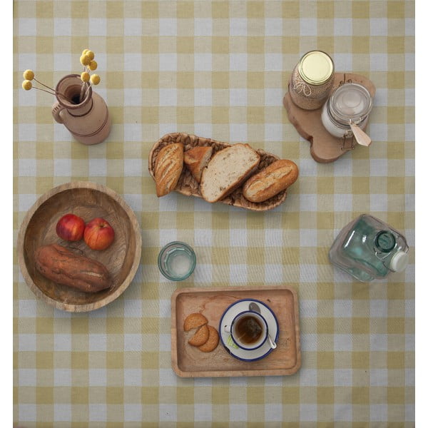 Obrus Really Nice Things Beige Vichy, 140x200 cm-image-2