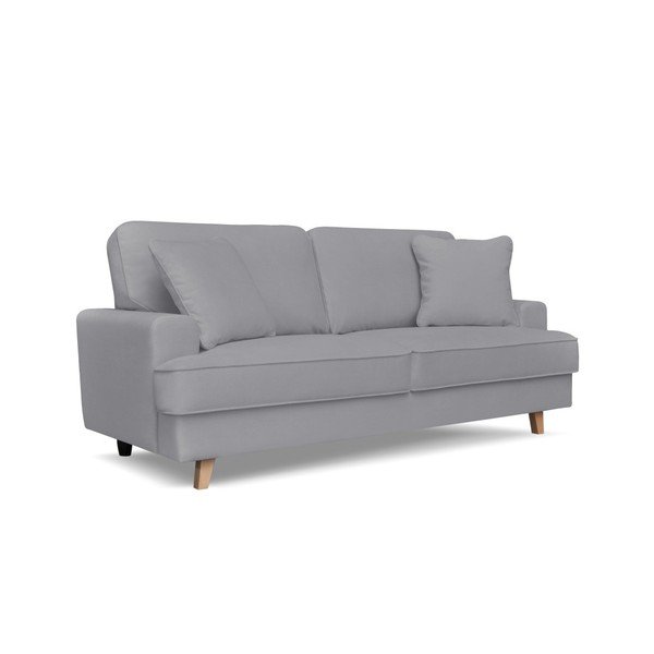 Szara sofa 3-osobowa Cosmopolitan design Madrid-image-1