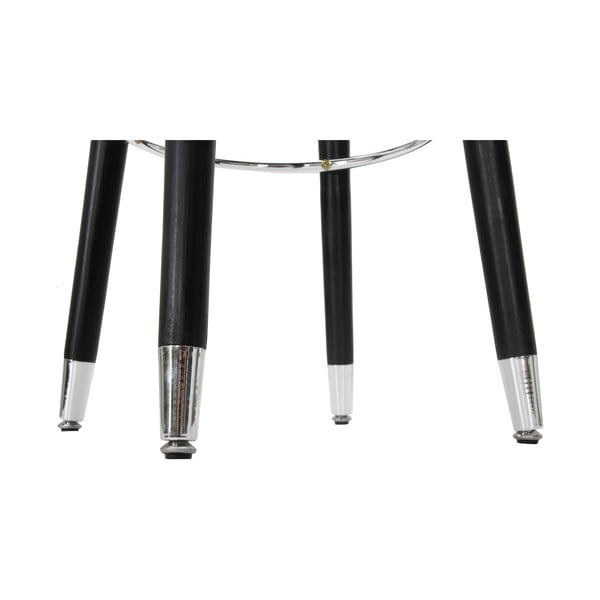 Niebieski tapicerowany hoker (wysokość siedziska 74 cm) Paris – Mauro Ferretti-image-3