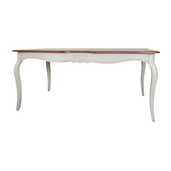 Kremowy stół z drewna brzozowego Livin Hill Verona
