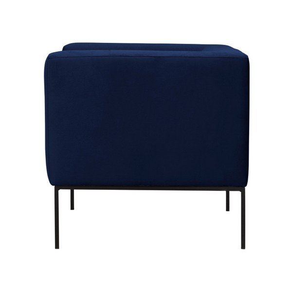 Ciemnoniebieski aksamitny fotel Windsor & Co Sofas Neptune-image-3