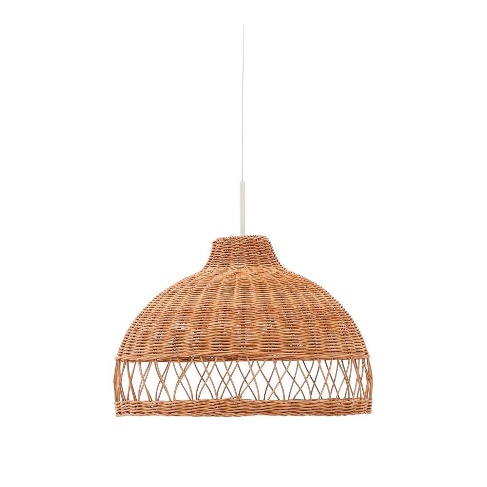Rattanowy abażur w naturalnym kolorze ø 40 cm Loura – Kave Home