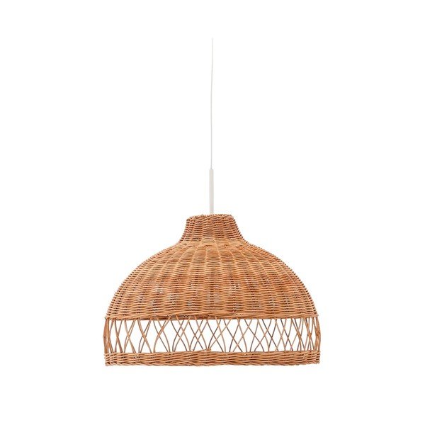 Rattanowy abażur w naturalnym kolorze ø 40 cm Loura – Kave Home
