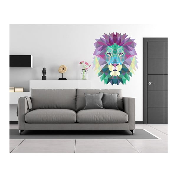 Naklejka Ambiance Origami Lion-image-3