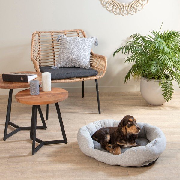 Szare legowisko dla psów 45x60 cm – Love Story-image-3