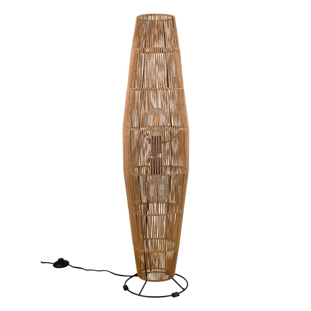 Naturalna lampa stojąca (wys. 103 cm) Miki – Reality