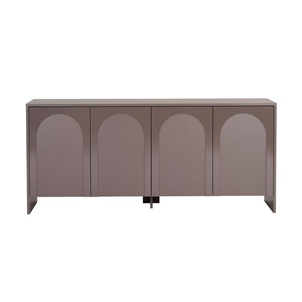 Szarobrązowa komoda 180x80x45 cm Arlen  – Kalune Design-image-3
