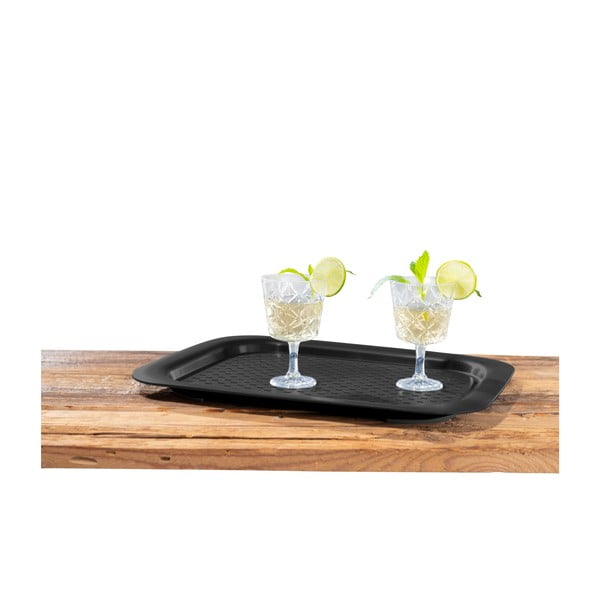 Czarna taca do serwowania Wenko Black Outdoor Kitchen-image-3