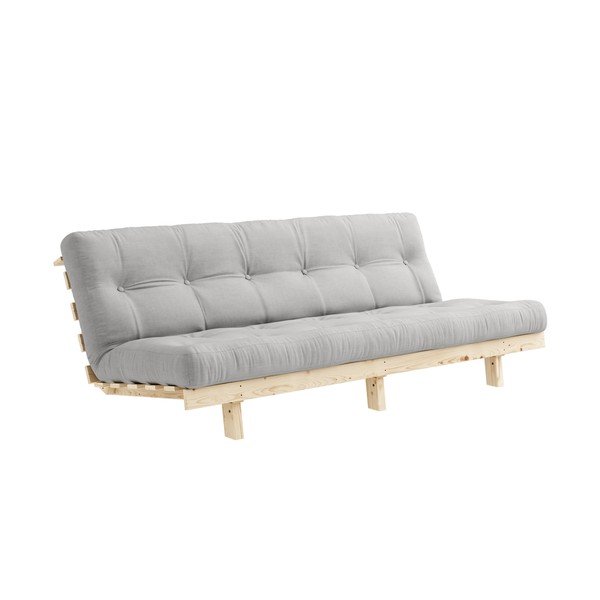 Sofa rozkładana Karup Design Lean Raw Light Grey-image-3