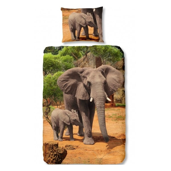 Pościel Elephants, 140x200 cm
