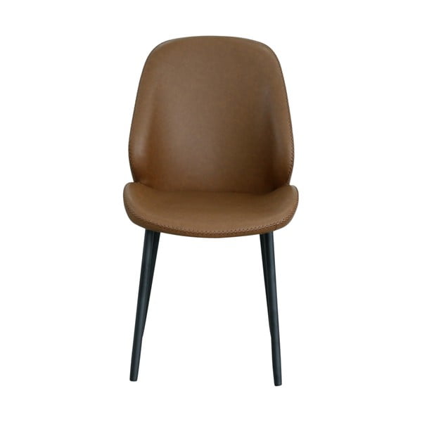 Brązowe krzesła zestaw 2 szt. Monte Carlo – House Nordic-image-1