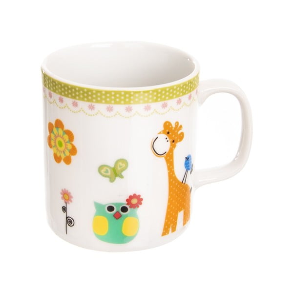 3-częściowy zestaw dziecięcych porcelanowych naczyń Orion Giraffe-image-4