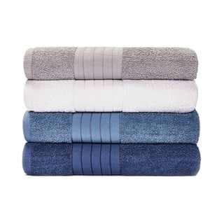 Zestaw 4 bawełnianych ręczników Bonami Selection Capri, 70x140