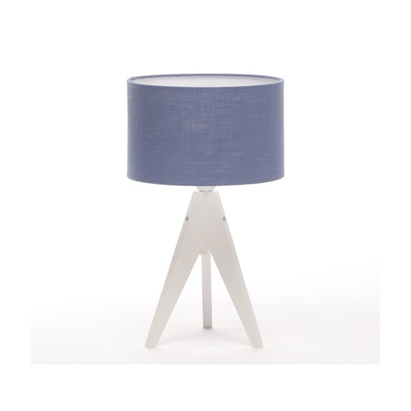Lampa stołowa Artist Cylinder Dark Blue/White