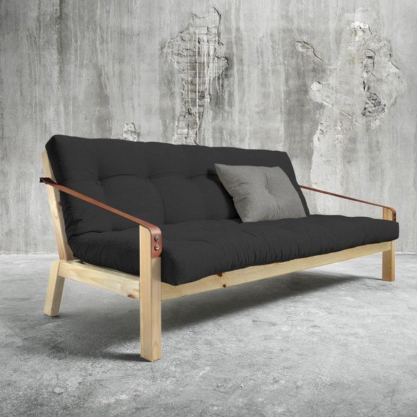 Sofa rozkładana Karup Poetry Natural/Dark Grey/Granite Grey