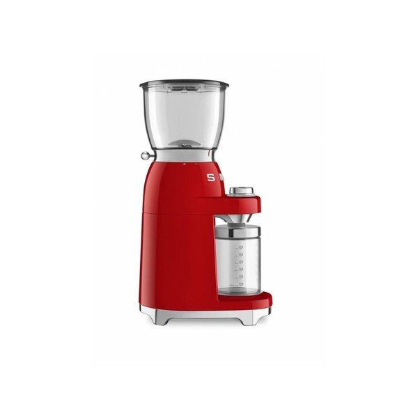 Czerwony młynek do kawy SMEG 50's Retro