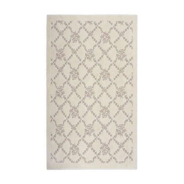 Brązowy dywan bawełniany Floorist Samal, 80x300 cm