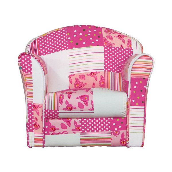 Minifotel dziecięcy  Pink Patchwork-image-2