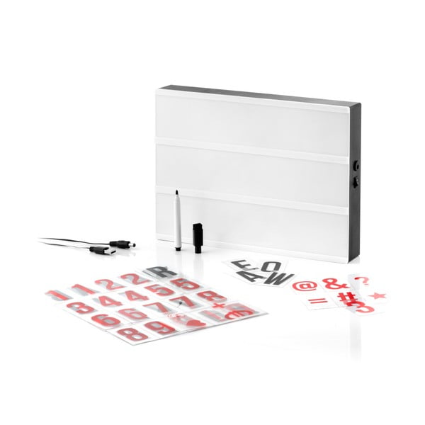 Tablica świetlna z literkami i długopisem InnovaGoods Cinema Box-image-2