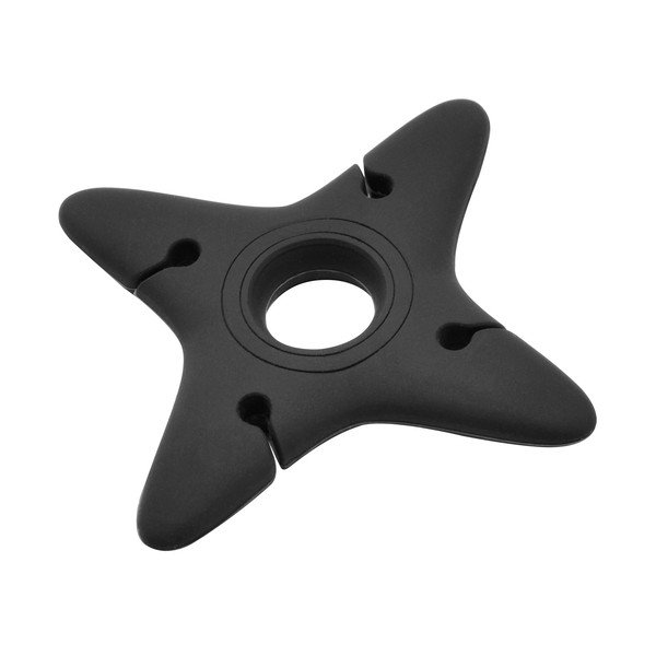 Słuchawki douszne z mikrofonem FIXED EGG2 i organizerem, czarne-image-1