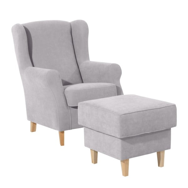 Jasnoszary podnóżek Max Winzer Lorris-image-2