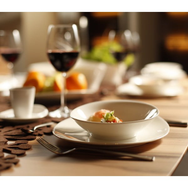 Porcelanowy zestaw talerzy i misek, 15 szt.-image-1