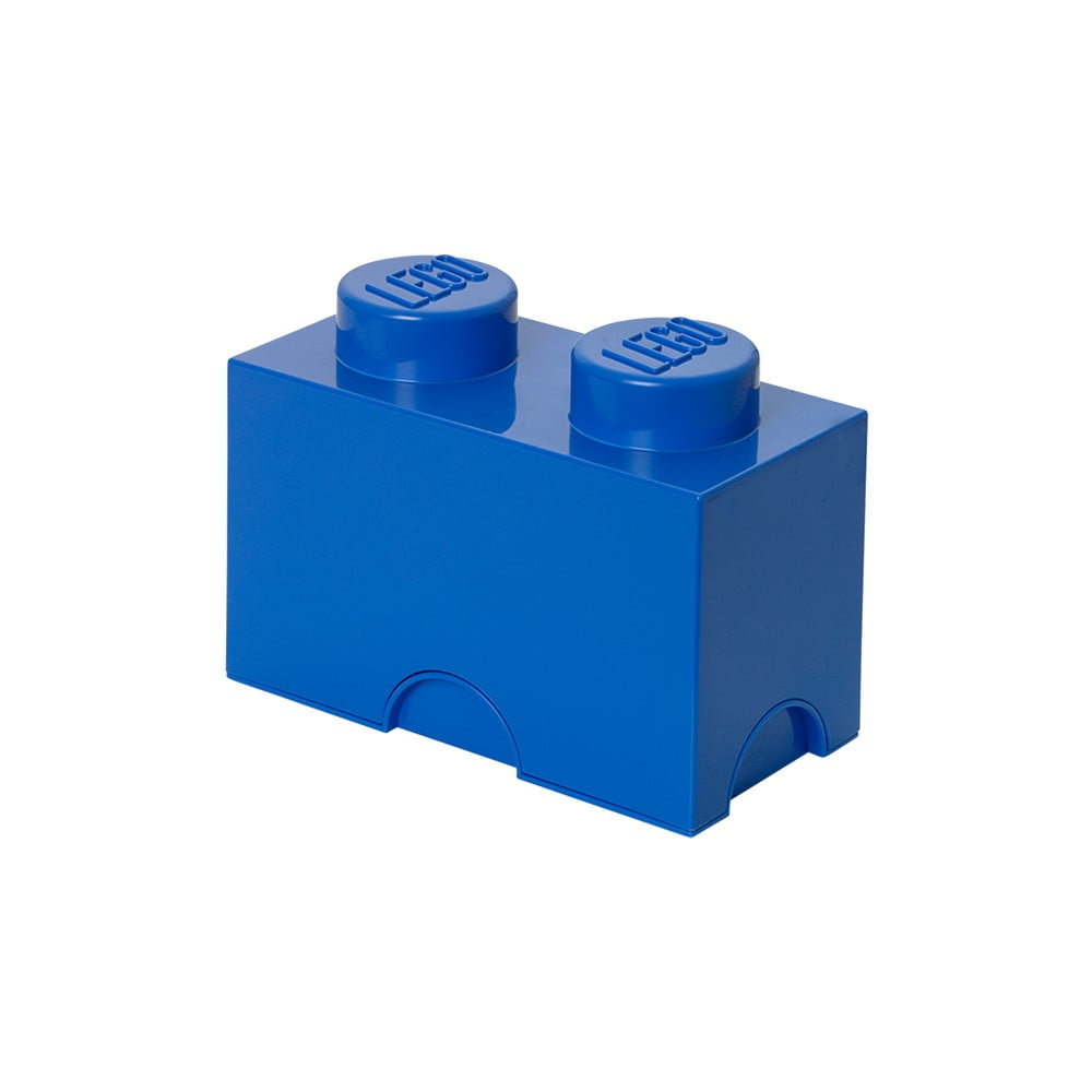 Niebieski pojemnik podwójny LEGO®