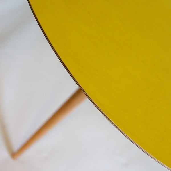 Żółty stół Ragaba Triad-image-1