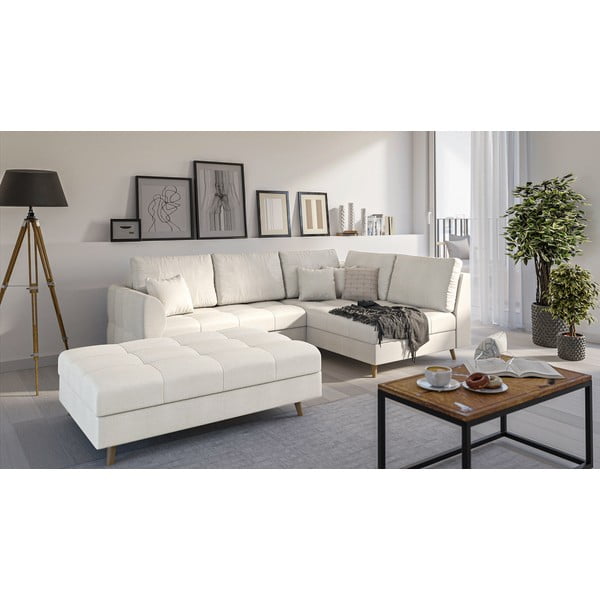 Kremowy podnóżek Ariella – Ropez-image-3