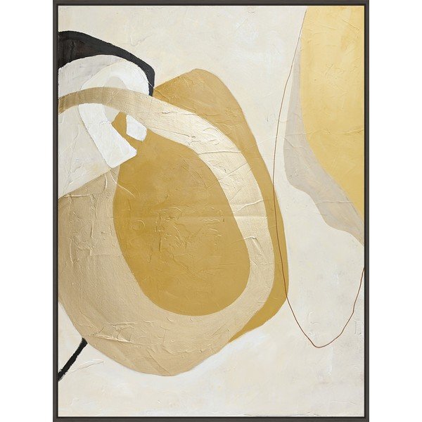 Ręcznie malowany obraz z ramą w zestawie/na płótnie 91x121 cm Stardust – Malerifabrikken