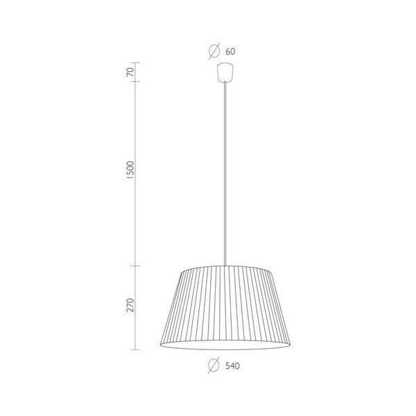 Lampa wisząca Sotto Luce KAMI Elementary XL 1S-image-2