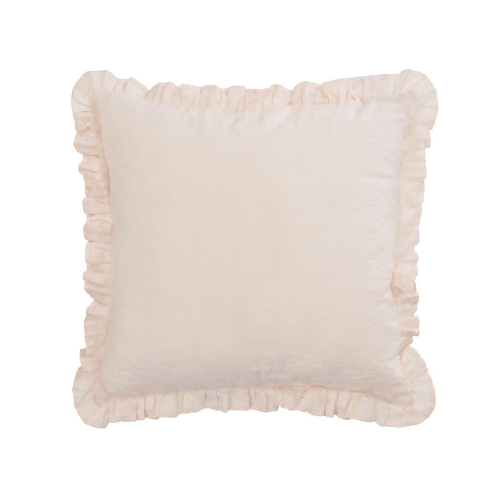 Poszewka na poduszkę z mieszanki lnu 45x45 cm Nacha – Kave Home