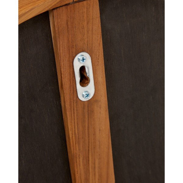 Lustro z drewnianą ramą ścienne 45x95 cm Magda – Kave Home-image-4