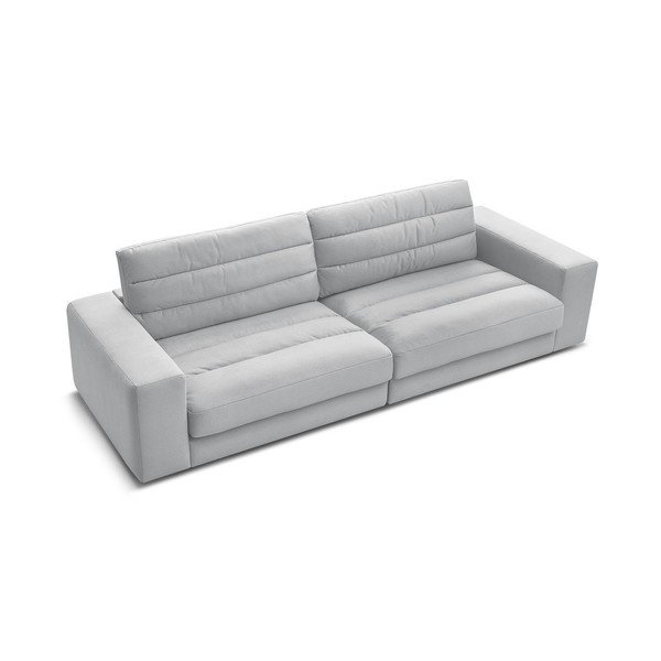 Jasnoszara aksamitna sofa 276 cm Sierra – Bobochic Paris-image-3